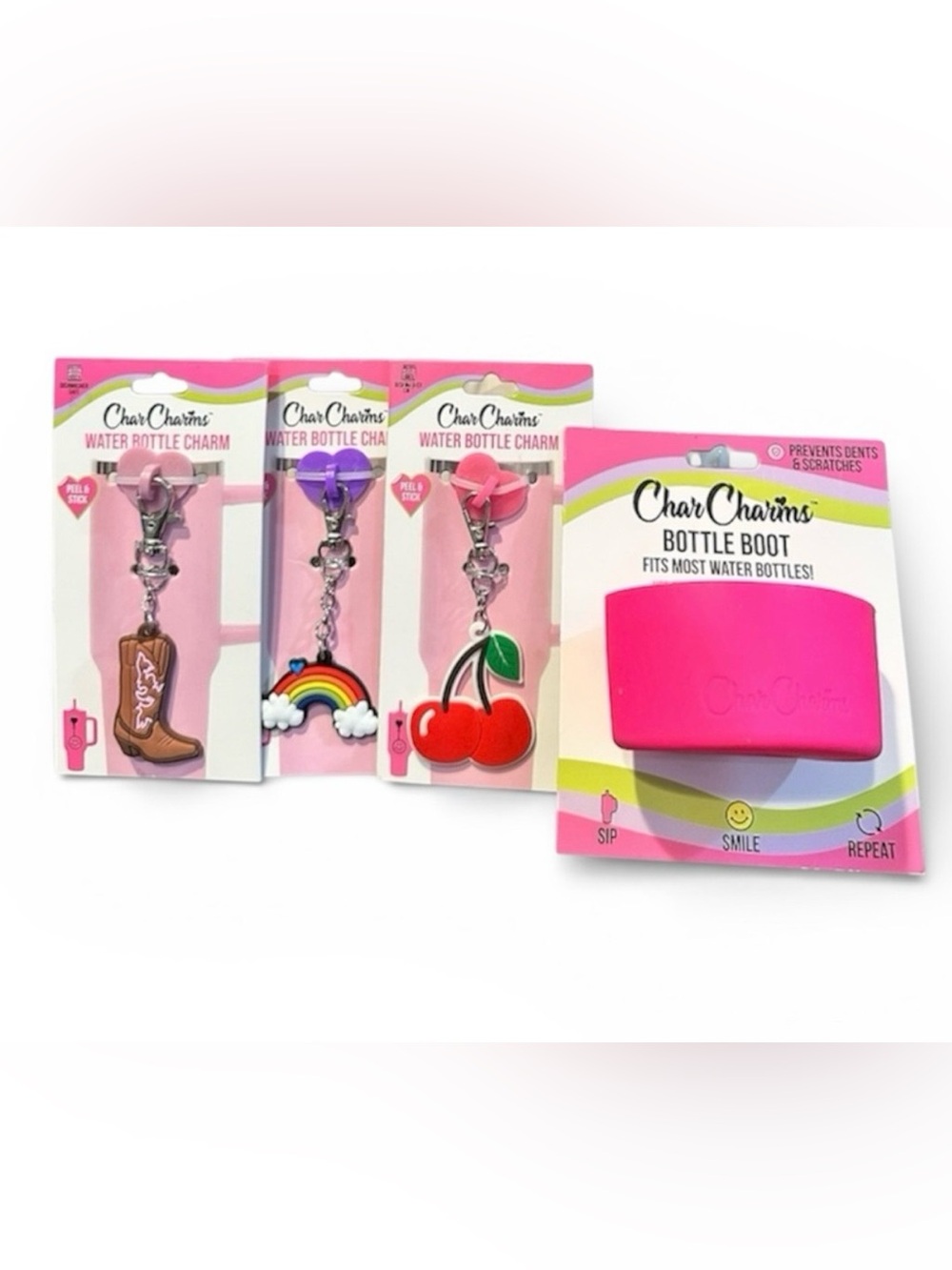 CharCharms Bottle Boot & Water
Bottle Charms Bundle